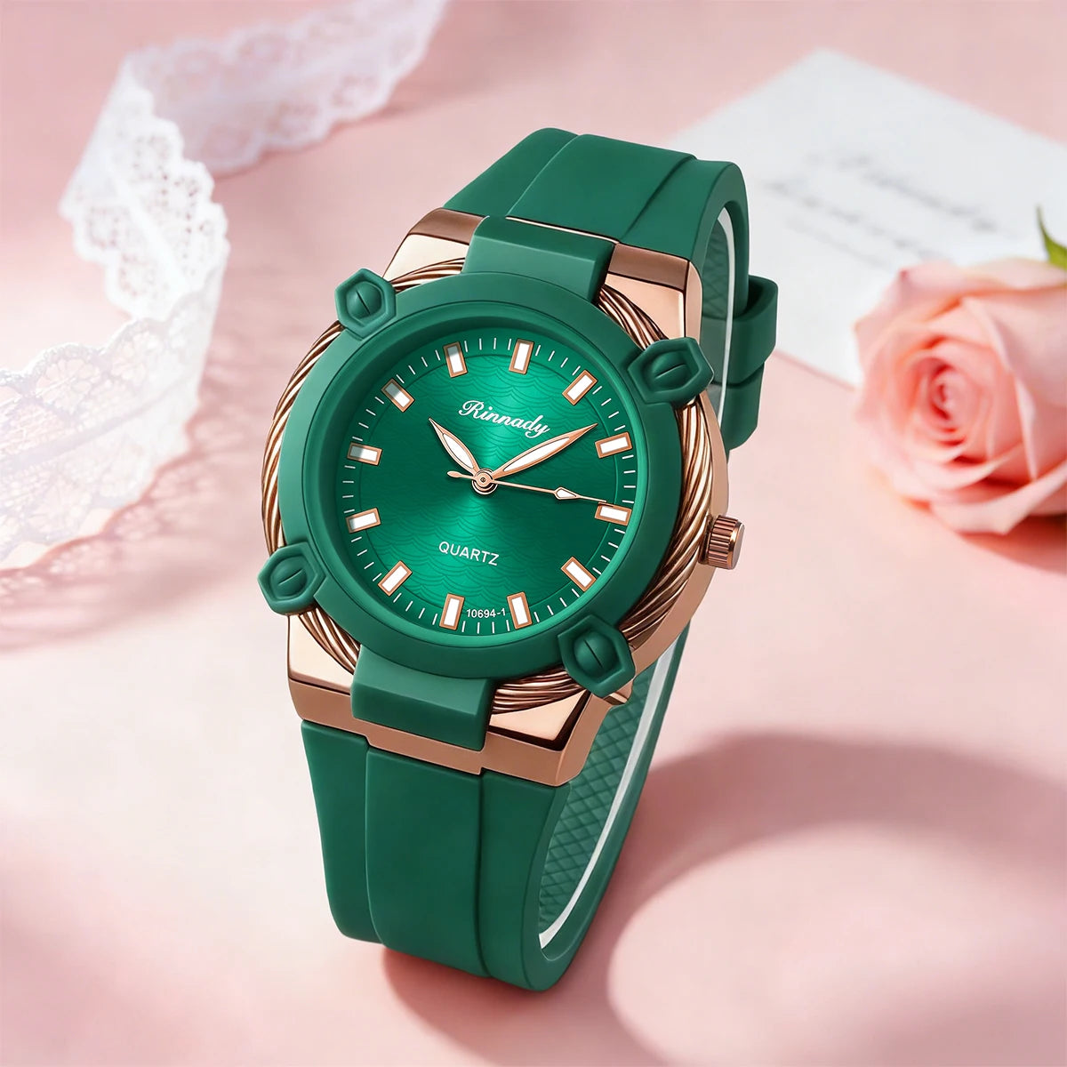 Temperament Casual Silicone Quartz Watches