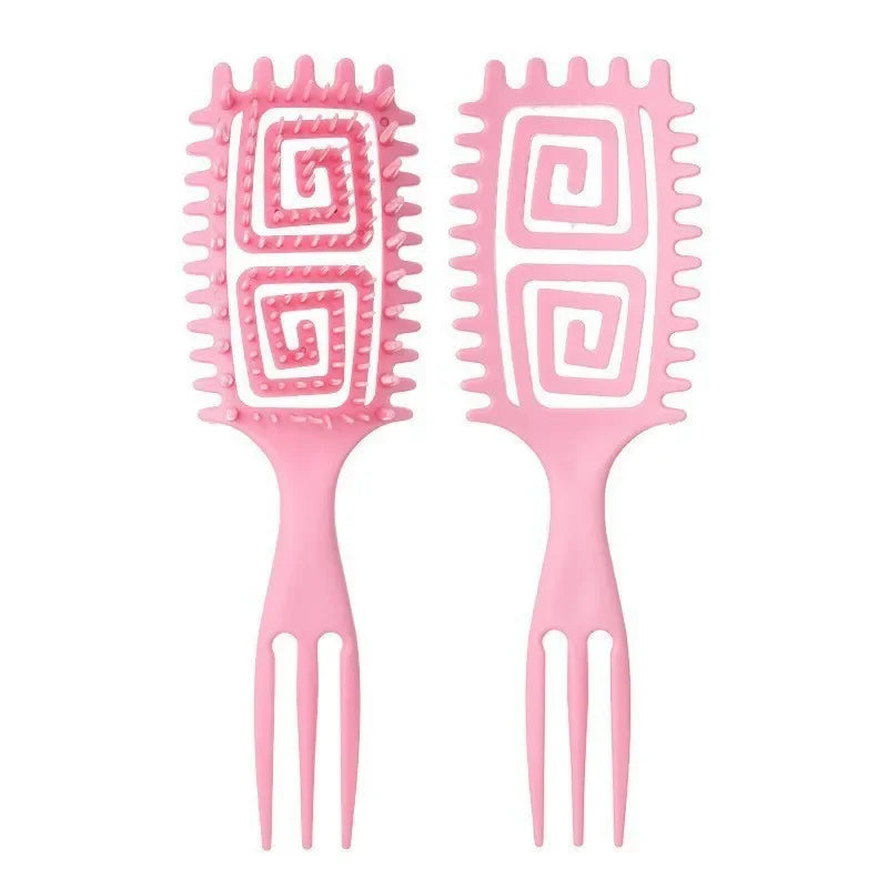 Hairdressing Sea King pointed tail curling Brushes