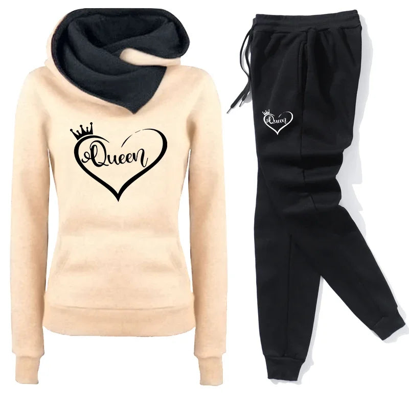 Tracksuit Casual Sweatpants Sports Long Sleeve Pullover