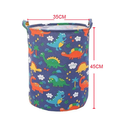 Laundry Storage Bag Cotton Linen Large Basket