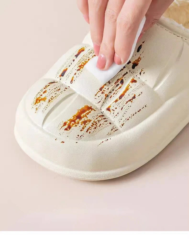 Waterproof cotton slippers