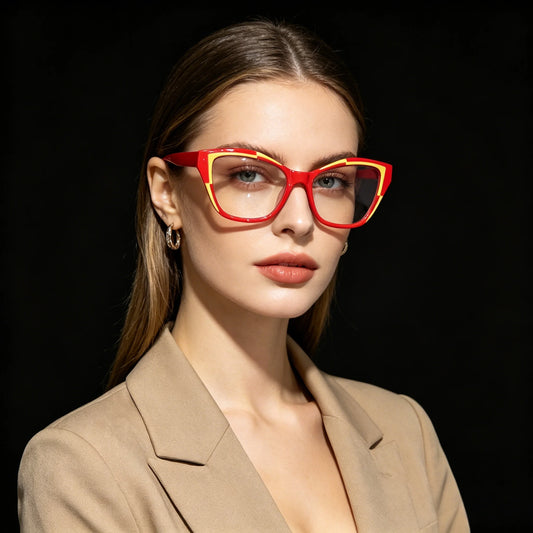 Cat Eye Reading Anti-blue Light Blocking Blue Light Readers Eyeglasses