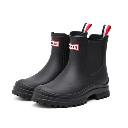 Short Rain Pvc Non-Slip Waterproof Boots
