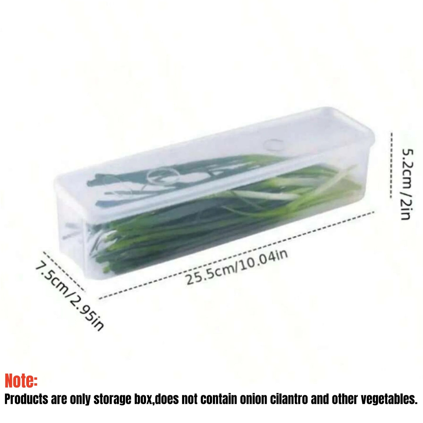 1/2/4Pcs Refrigerator Storage Boxes With Lid Plastic
