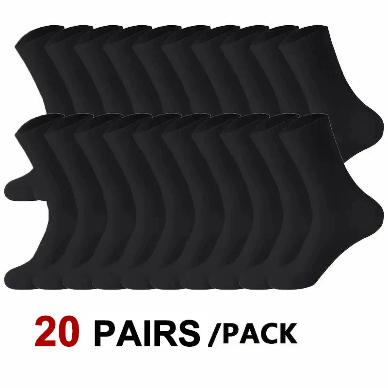 5/10/20 Pairs Round Neck Socks