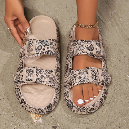 Leopard Soft Thick-Soled Shoes