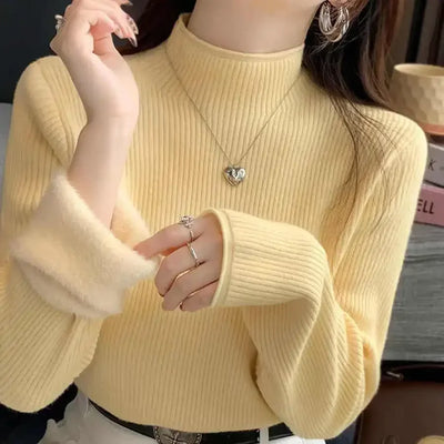 Velvet Thickened Warm Inner Velvet Pullover