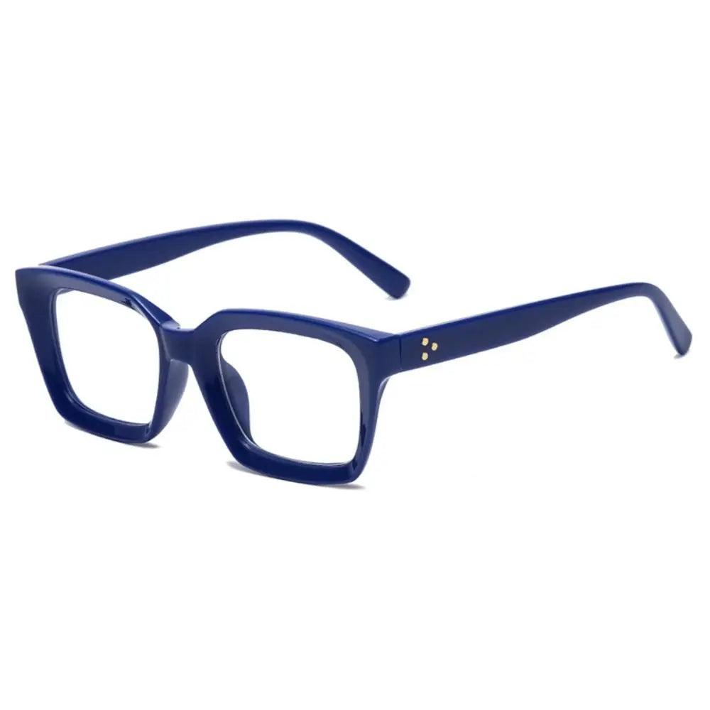 Transparent Anti Blue-ray Reading Glasses Retro Wood Stripes Presbyopia Eyeglasses