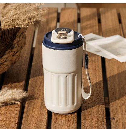 450ML Thermos Water Bottle Smart Display Temperature Stainless Steel Mug