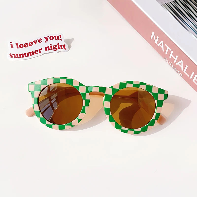 Frosted Round Outdoor Sun Protection Sunglasses
