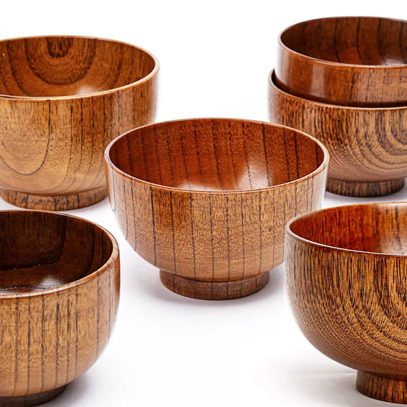 Japanese Sour Jujube Wood Bowl Baby Bowl
