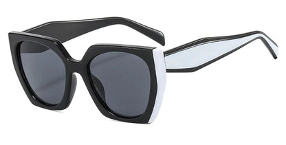 Luxury Cat Eye Polygon Elegant Sunglasses