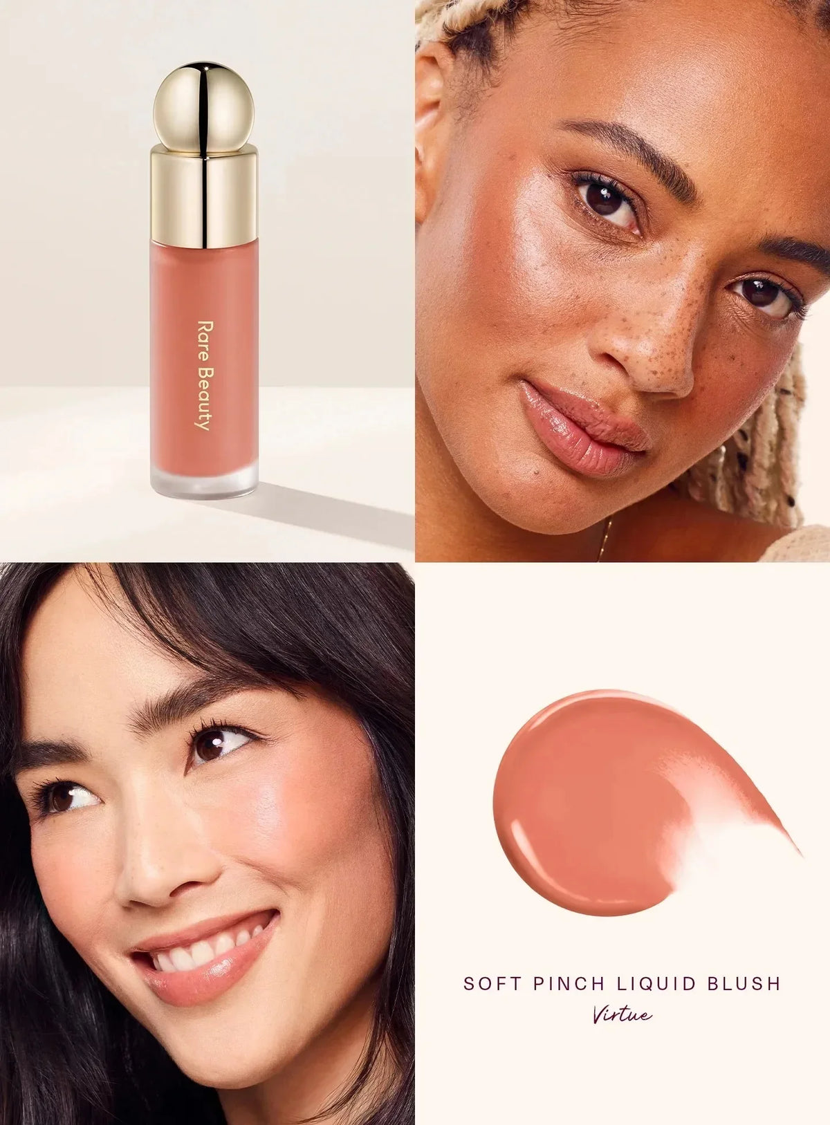Rare Beauty Soft Pinch Liquid Blush Silky and Glide On Smooth Long Lasting Plump