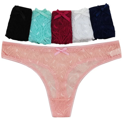 Sexy Lace Silk Underwear Cotton Crotch Lingerie