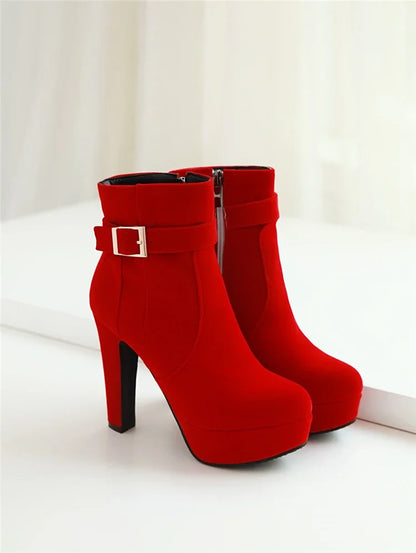 DANA Lace Up Fall Platform Boots