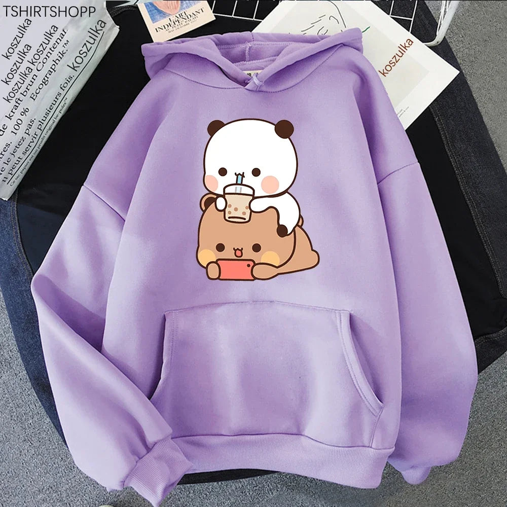 Bubu And Dudu Tea Long Sleeve Sweater
