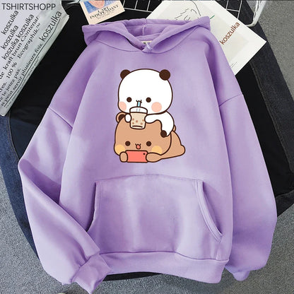 Bubu And Dudu Tea Long Sleeve Sweater