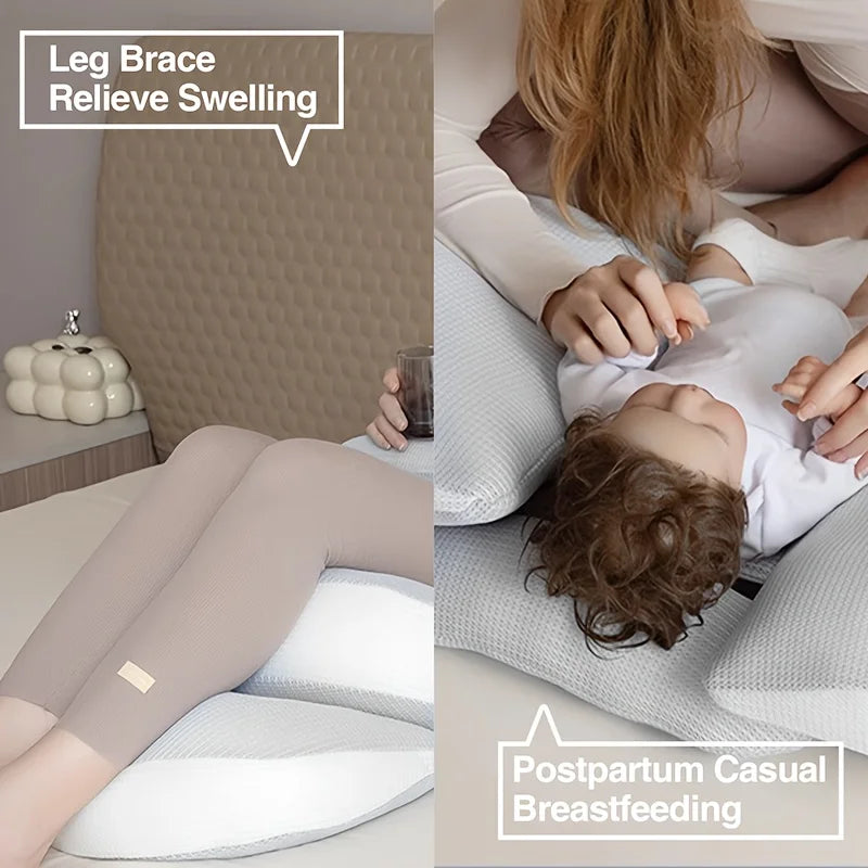U Shaped Maternity Pillow Full Body Support for Pregnant