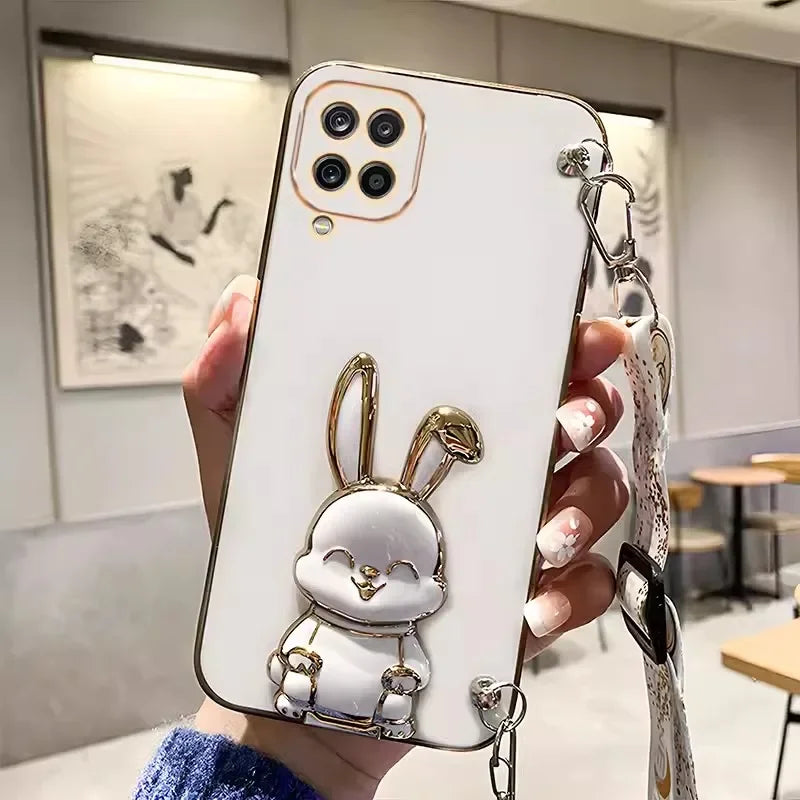 Crossbody Lanyard Rabbit luggage bracket Plating Cover