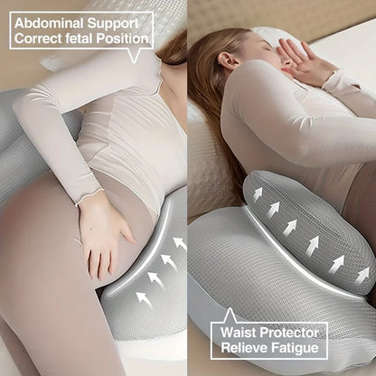 U Shaped Maternity Pillow Full Body Support for Pregnant