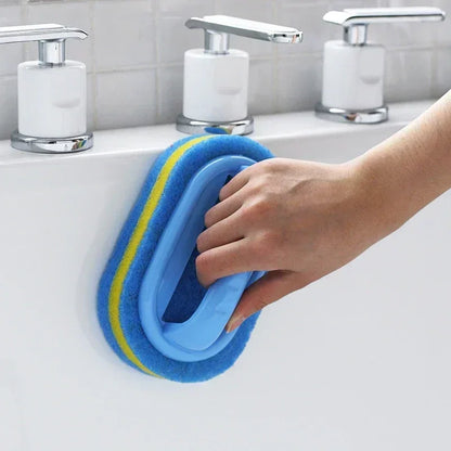 Kitchen Bathroom Toilet Cleaning magic sponge Glass Wall Brush