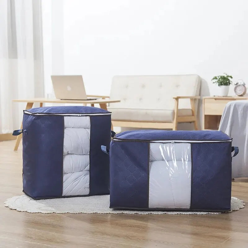 Clothes Quilt Storage Organizer Luggage Packing Bag