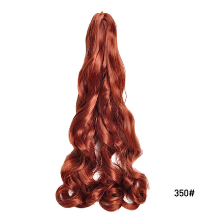 French Curls Braiding Hair 24Inch Hair Extensions