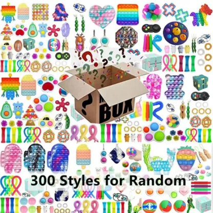 3-50pcs Random Fidget Toys Mystery Gifts Pack