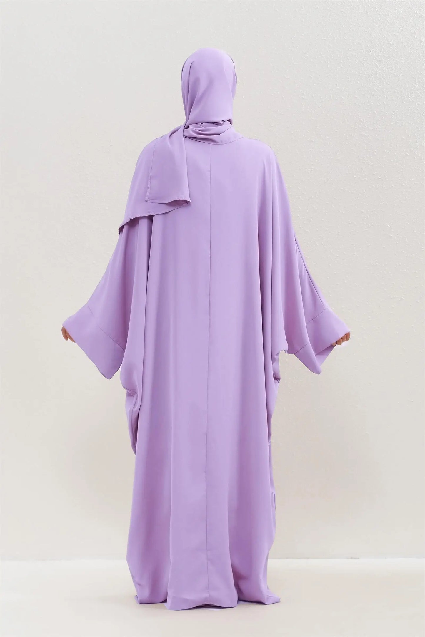 Two Pieces Muslim Abaya Jilbab Islamic