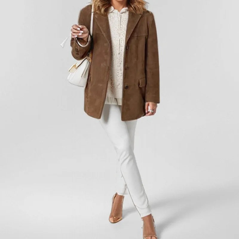 Autumn Winter Jacket Long Sleeve Short Coat Overcoat