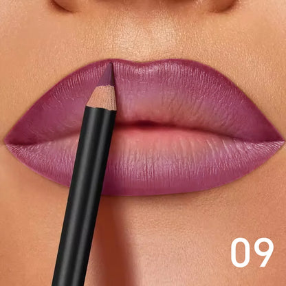 Waterproof Matte Lip Liner Long-Lasting Non-Transfer Formula Matte Finish