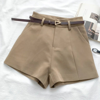 Casual High Waist Short Chic Office Shorts
