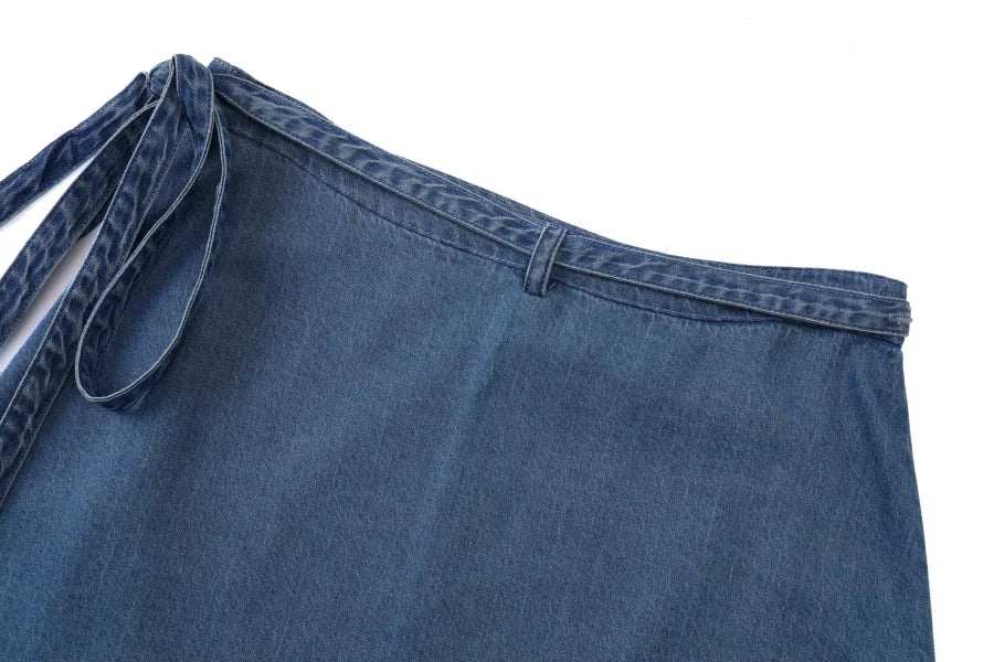 faldas vaqueras de una pieza tipo pareo