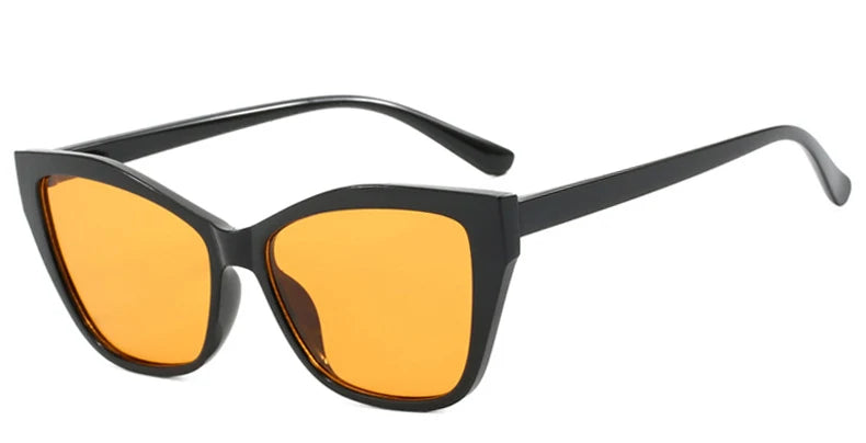 Vintage Square Cat Eye Rectangle Sunglasses