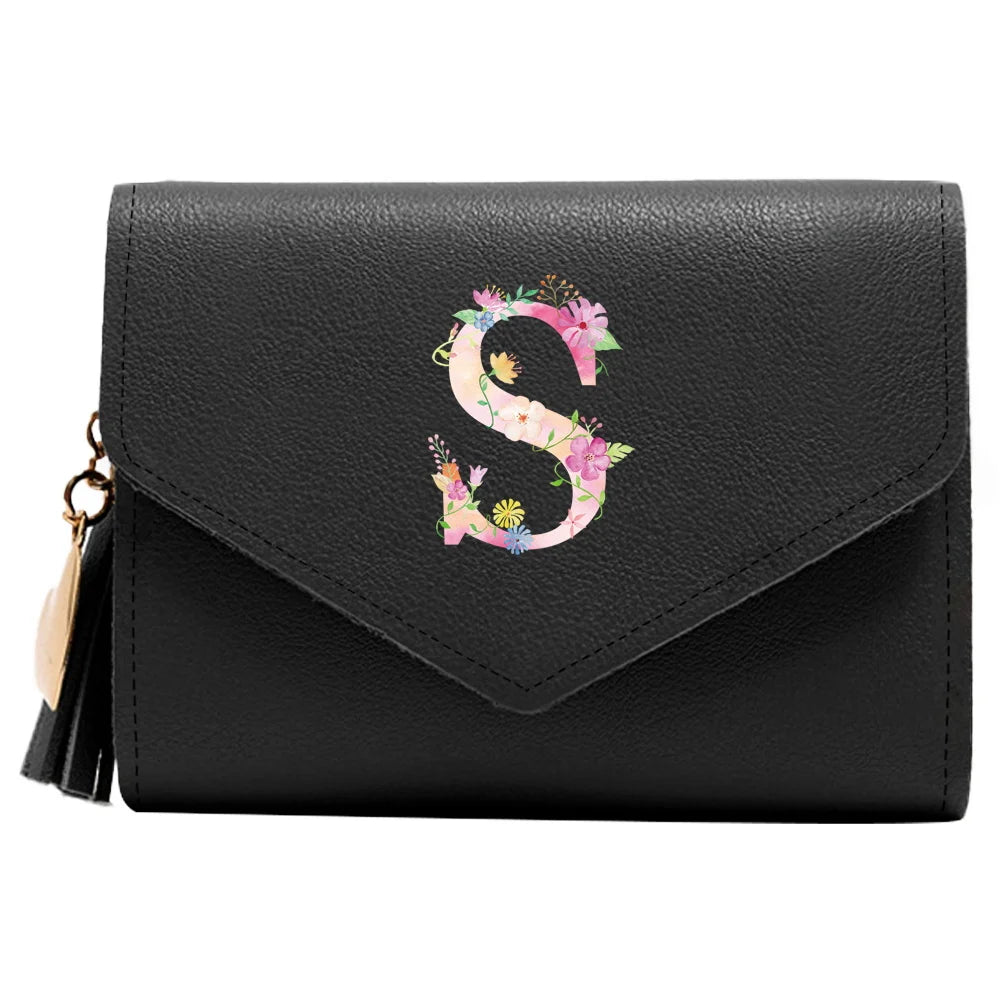 Mini Letter Slim Credit Card Holder Wallet