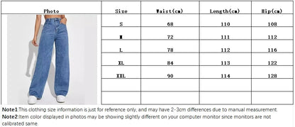 Vaqueros rectos holgados de la calle principal azul