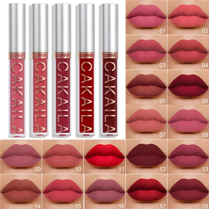 Waterproof Matte Velvet Lip Glaze Lipstick