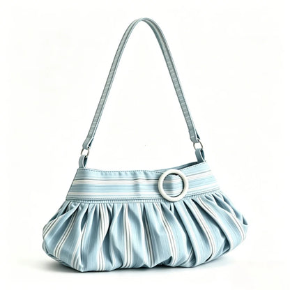 Sweet Y2k Simple Handbags Luxury Striped Leopard Shoulder Bags
