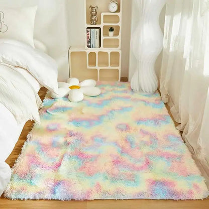 Kids Girl Rainbow Colors Carpets