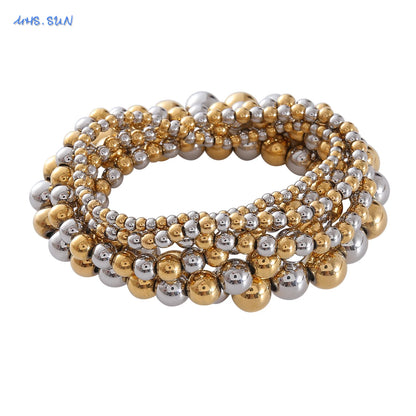 DANA 6pcs/Set Beaded Bracelets