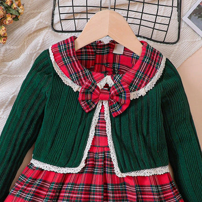 Clothes Toddler Baby Girls Long Sleeve Dress Set