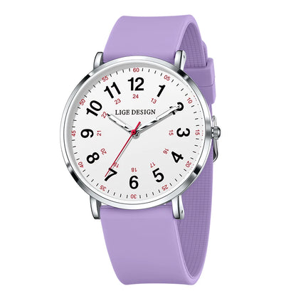 Candy Silicone Luminous Quartz watches