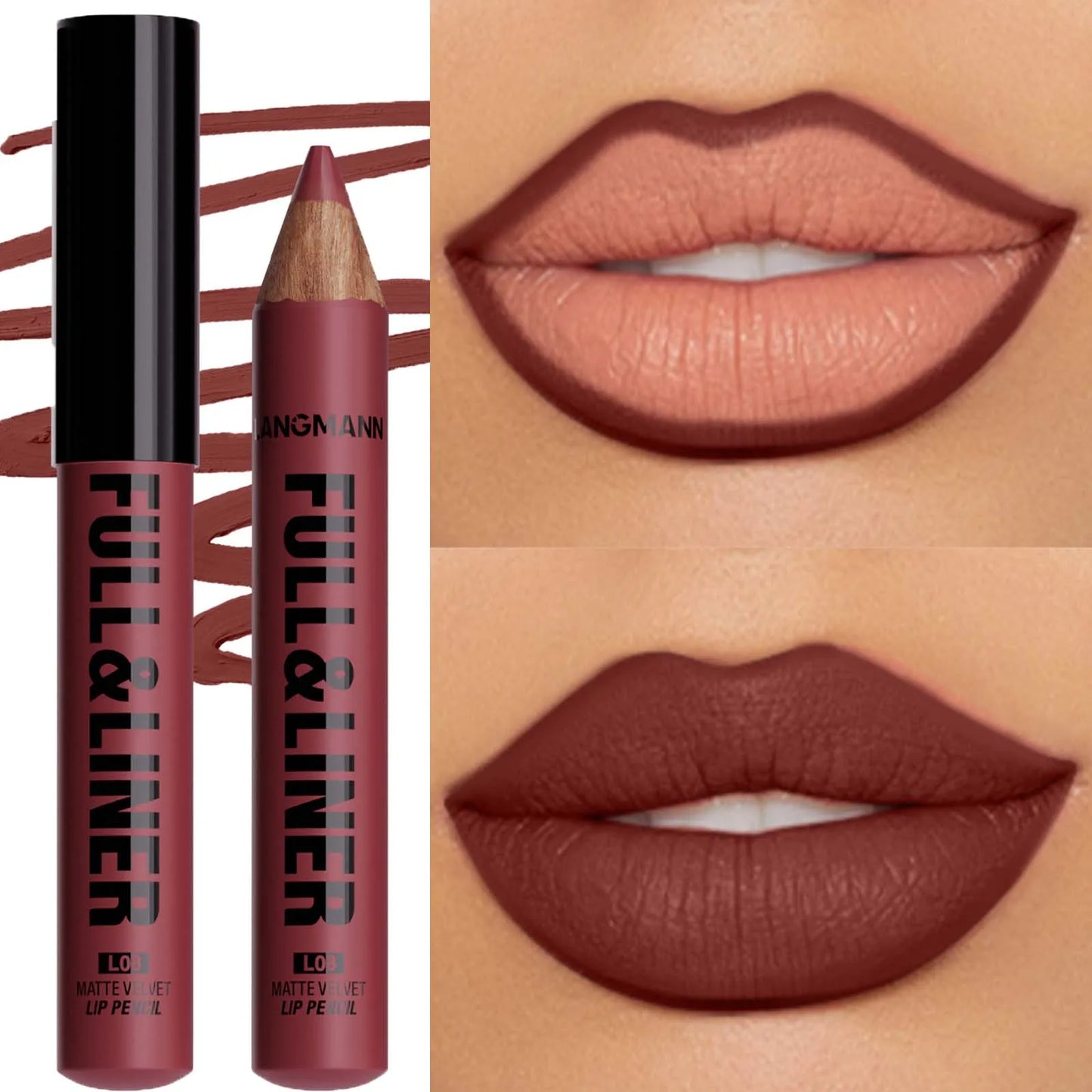 Waterproof Matte Lipliner Pencil Makeup