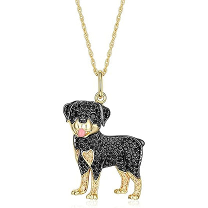 Exquisite Cute Beagle Pendant Necklace Dog Lovers