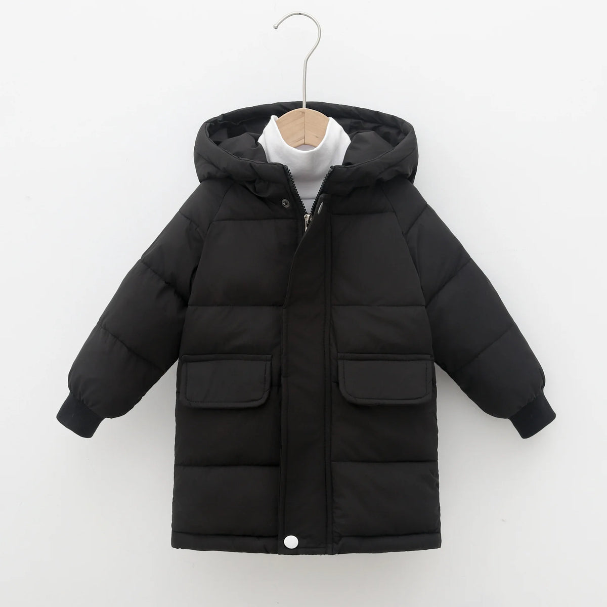 Down Long Outerwear Winter Autumn Teen Cotton -Padded Parka Coats
