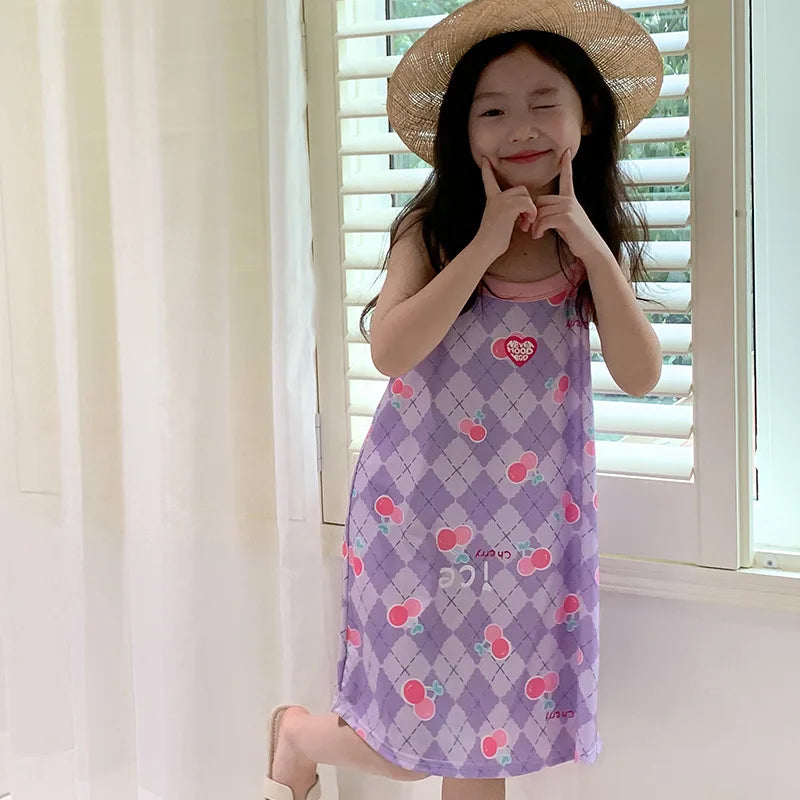 100% Cotton Cartoon Nightdress