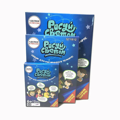 Luminous Magic Drawing Board Light In Dark Toys