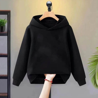 Aged 3-12  Casual Versatile Top & Coat Hoodies