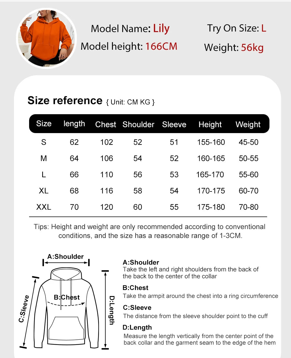 Angel Wings Printed Hoodies Loose Pullover