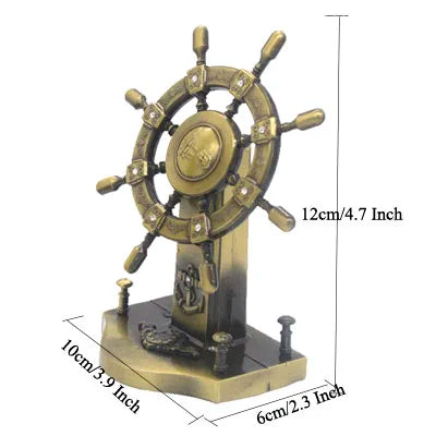 Metal Architecture Figurine World Famous Landmark Building